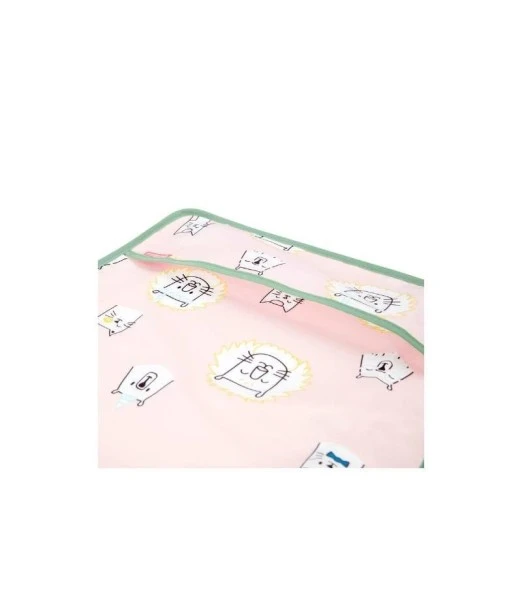 Badabulle long-sleeved bib pink 2