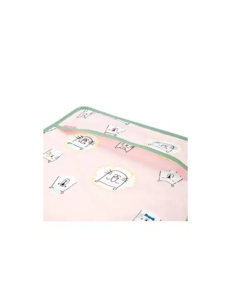 Badabulle long-sleeved bib pink — photo 2