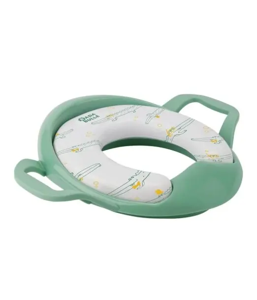 Réducteur De Toilette Avec Poignée Vert Badabulle