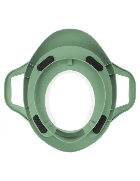 Réducteur De Toilette Avec Poignée Vert Badabulle