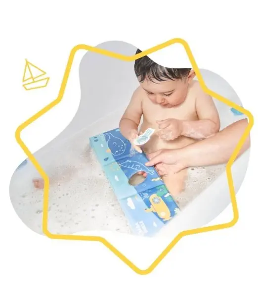 Livre De Bain Et Marionnette Badabulle 2