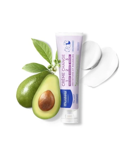 كريم لتغيير الحفاض 1 2 3 Mustela 50 ml