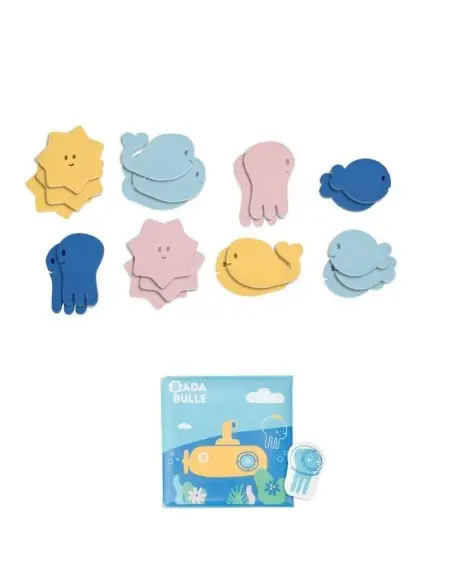 Livre De Bain Et Marionnette + Stickers De Bain Badabulle