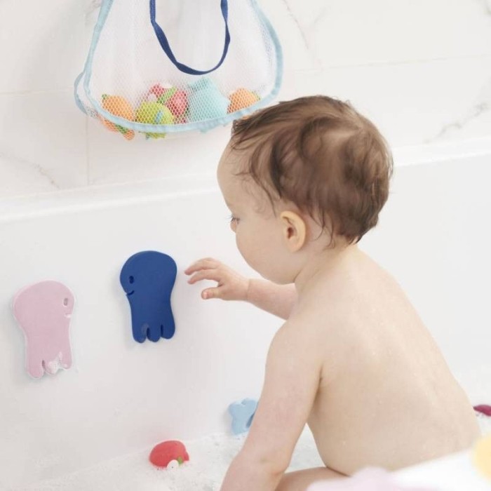 Livre De Bain Et Marionnette + Stickers De Bain Badabulle