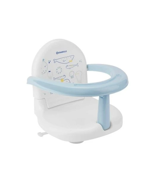 Foldable blue bath chair Badabulle