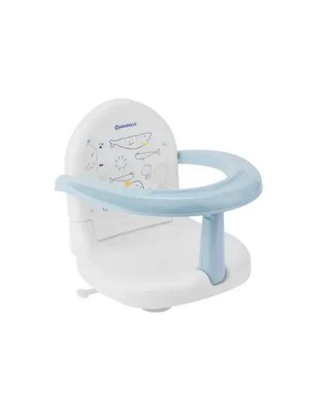 Foldable blue bath chair Badabulle