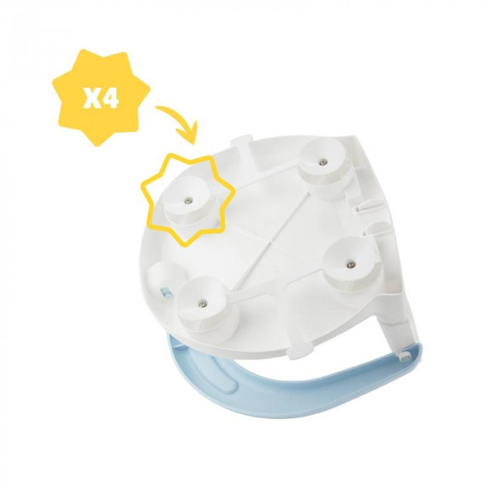 Fauteuil De Bain Pliable Bleu Badabulle