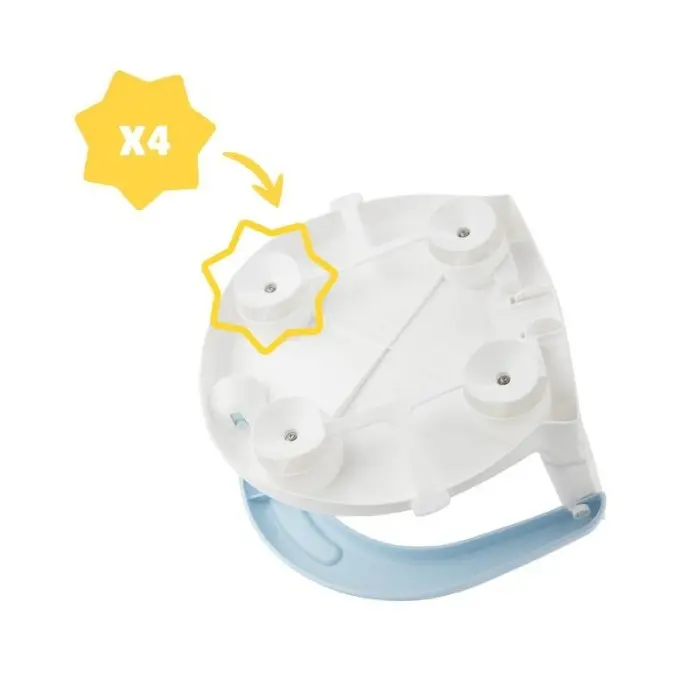 Fauteuil De Bain Pliable Bleu Badabulle