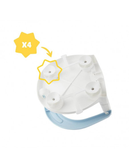 Fauteuil De Bain Pliable Bleu Badabulle
