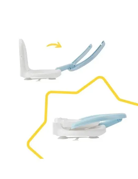 Fauteuil De Bain Pliable Bleu Badabulle