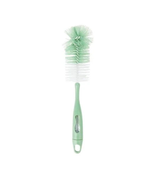 Badabulle green brush for baby bottle and nipple