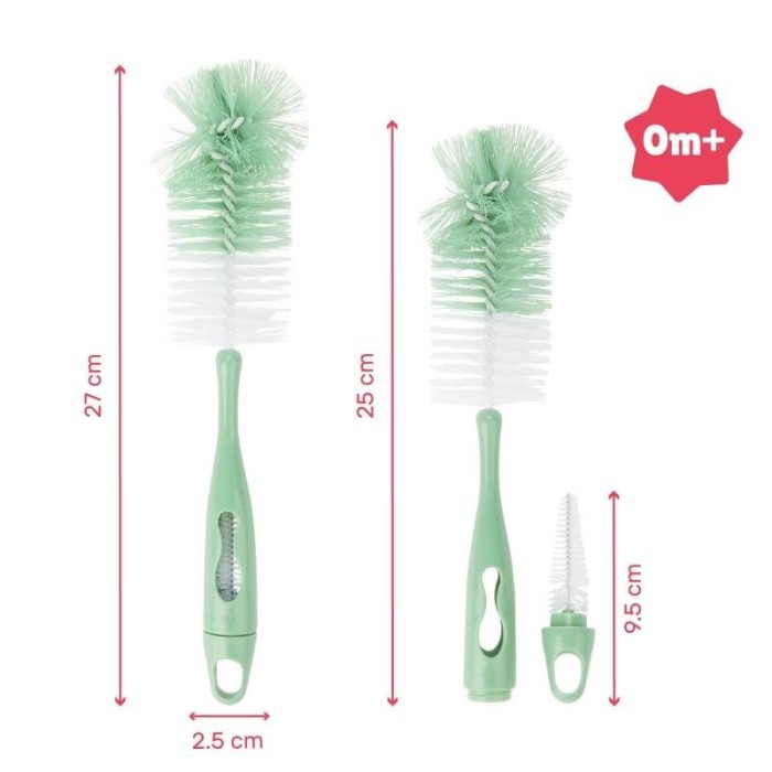 Goupillon Vert Pour Biberon Et Tétine Badabulle