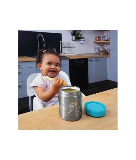 350ml stainless steel insulated box Badabulle 2