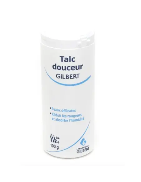 Gilbert gentle talc powder dispenser bottle 100g