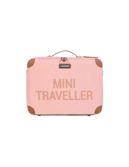 Children's suitcase Mini Traveller Copper Pink