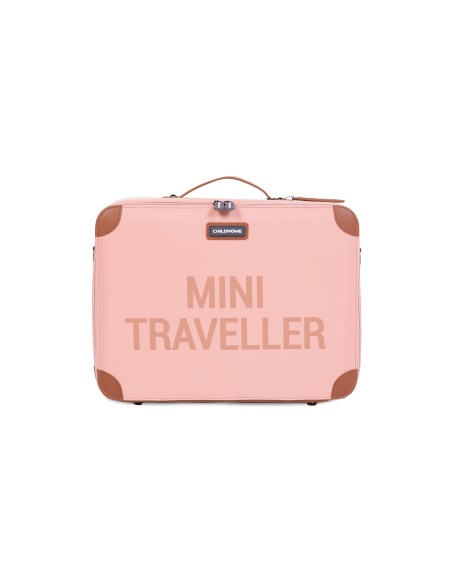 Valise Enfant Mini Traveller Rose Cuivre
