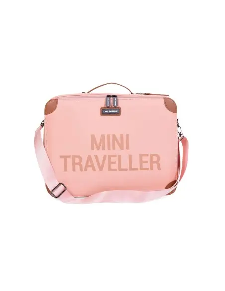Children's suitcase Mini Traveller Copper Pink — photo 3