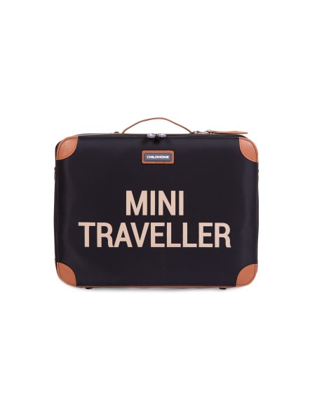 Valise Enfant Mini Traveller Noir / Or
