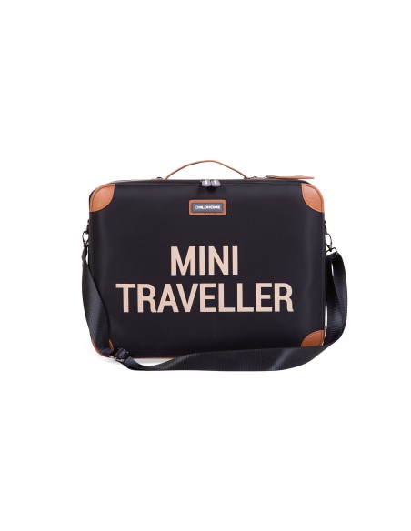 Valise Enfant Mini Traveller Noir / Or