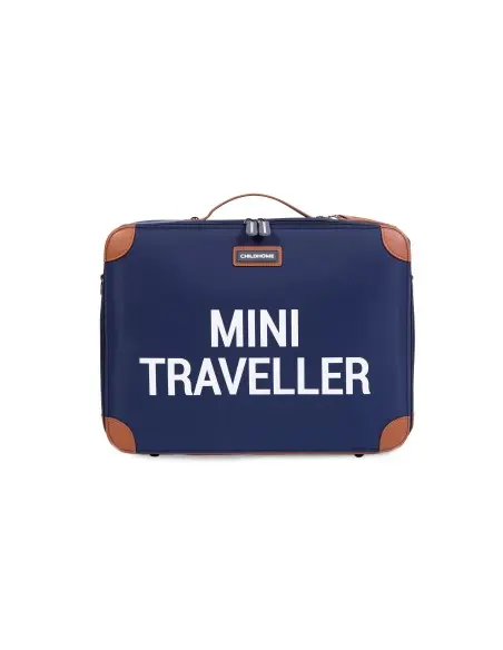 Valise Enfant Mini Traveller Navy Blanc