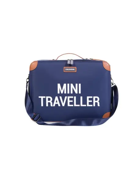 Valise Enfant Mini Traveller Navy Blanc