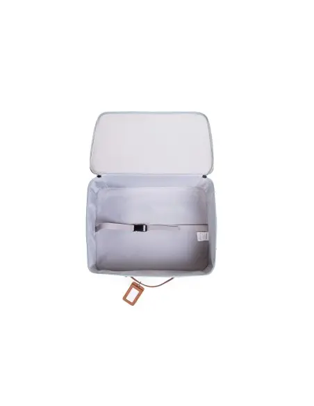 Mini Traveller children's suitcase grey ecru — photo 4