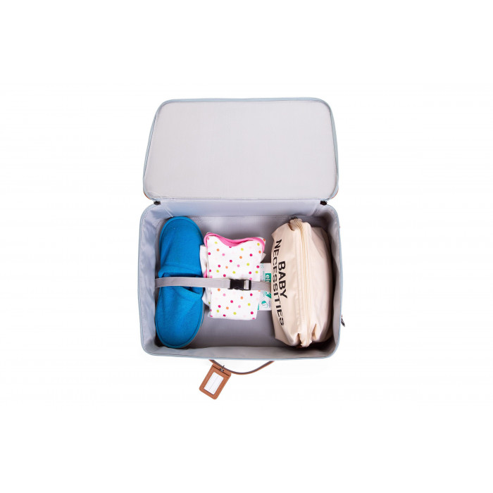 Valise Enfant Mini Traveller Gris Ecru