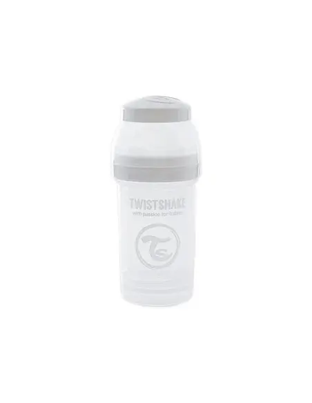 Biberon anti-coliques 180ml 0m+ Blanc Twistshake