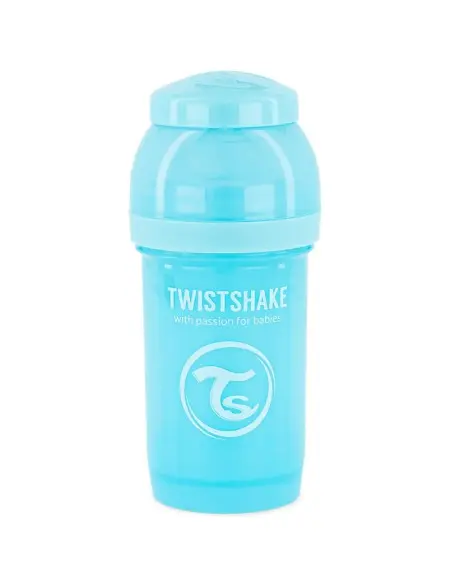 Biberon anti-coliques 180ml 0m+ Bleu Twistshake
