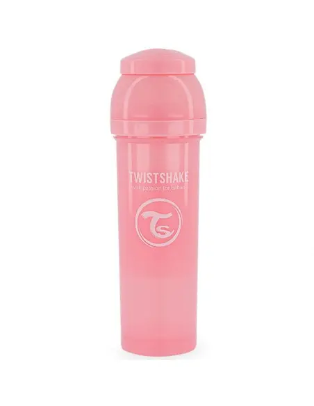 Biberon anti-coliques 330ml 4m+ Rose Twistshake