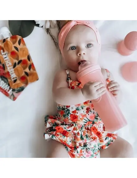 Biberon anti-coliques 330ml 4m+ Rose Twistshake