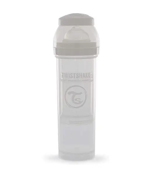 Biberon anti-coliques 330ml 4m+ Blanc Twistshake