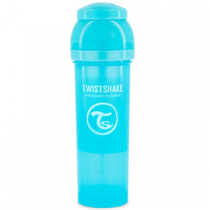Biberon anti-coliques 330ml 4m+ Bleu Twistshake