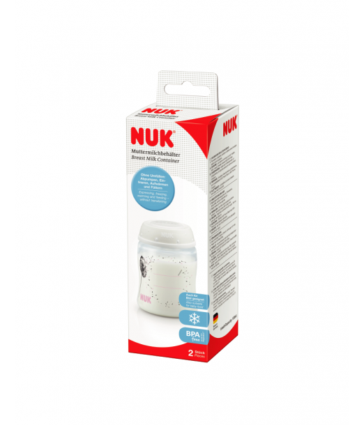 2 Récipients pour lait maternel Nuk 2