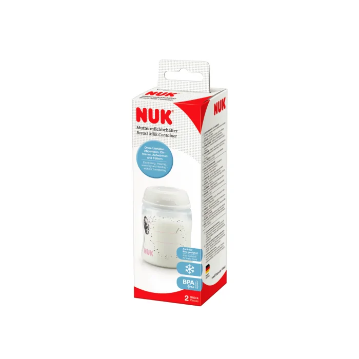 2 Récipients pour lait maternel Nuk au Maroc - Baby And Mom
