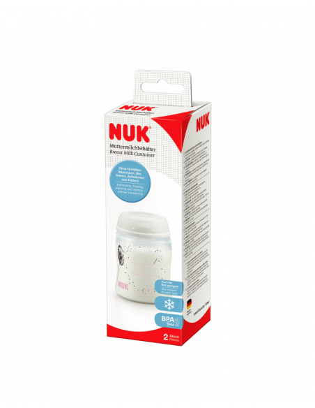 2 Récipients pour lait maternel Nuk