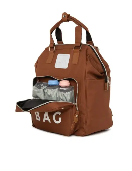 Sac À Dos À Langer Baby Bag Marron