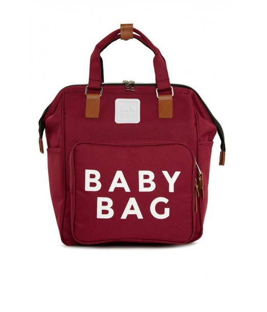 Sac À Dos À Langer Baby Bag Bordeaux