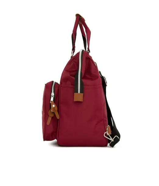 Sac À Dos À Langer Baby Bag Bordeaux 2