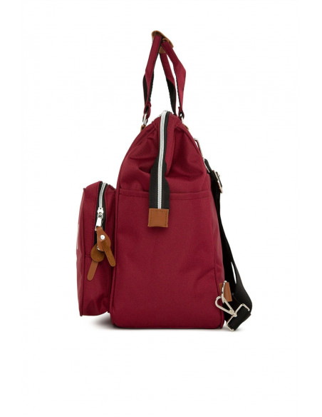 Sac À Dos À Langer Baby Bag Bordeaux