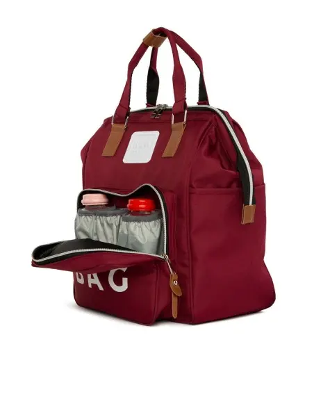 Sac À Dos À Langer Baby Bag Bordeaux