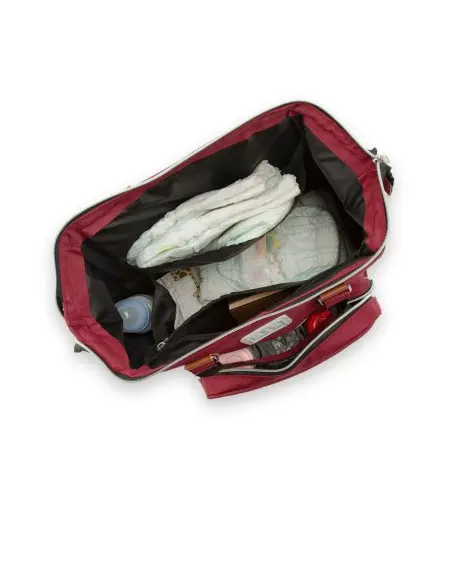 Sac À Dos À Langer Baby Bag Bordeaux