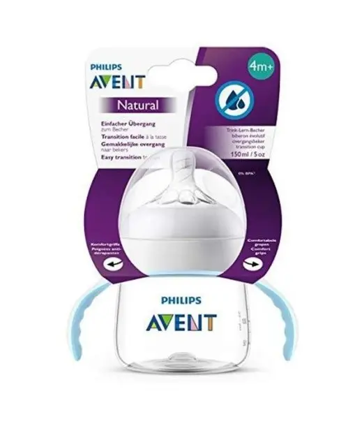 Biberon d’apprentissage Natural 150ml Avent 2