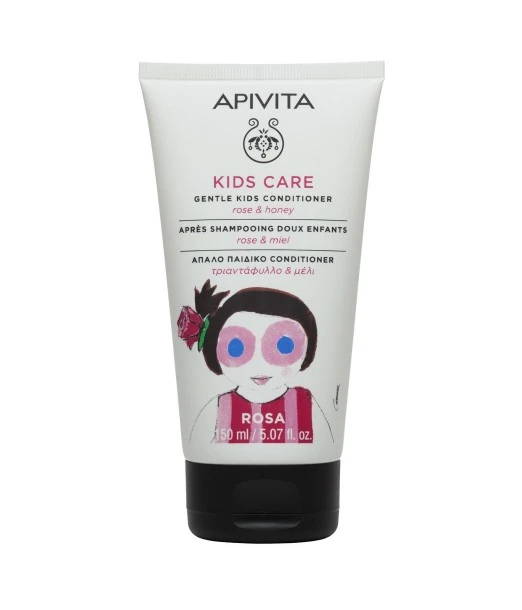 Gentle children's conditioner Rose & Honey 150 ml Apivita