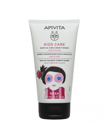 Après-Shampoing Doux Enfant Rose & Miel 150ml Apivita