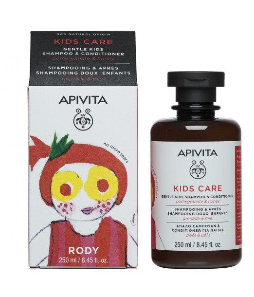 Shampoing et Après-shampoing Grenade & Miel 250ml Apivita