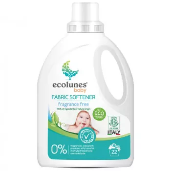 Adoucissant Bébé Écologique et Hypoallergénique -1L Ecolunes