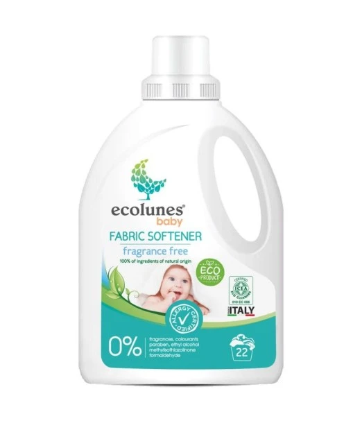 Ecolunes baby eco-friendly hypoallergenic fabric softener 1 L