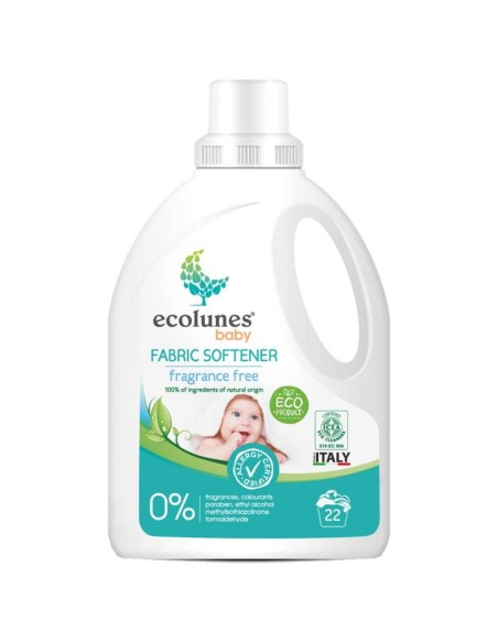 Adoucissant Bébé Écologique et Hypoallergénique -1L Ecolunes
