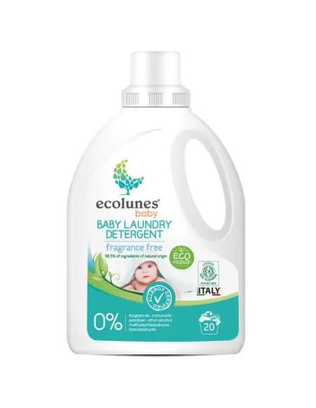 Baby laundry detergent 20 washes, ecological and hypoallergenic, 1 L